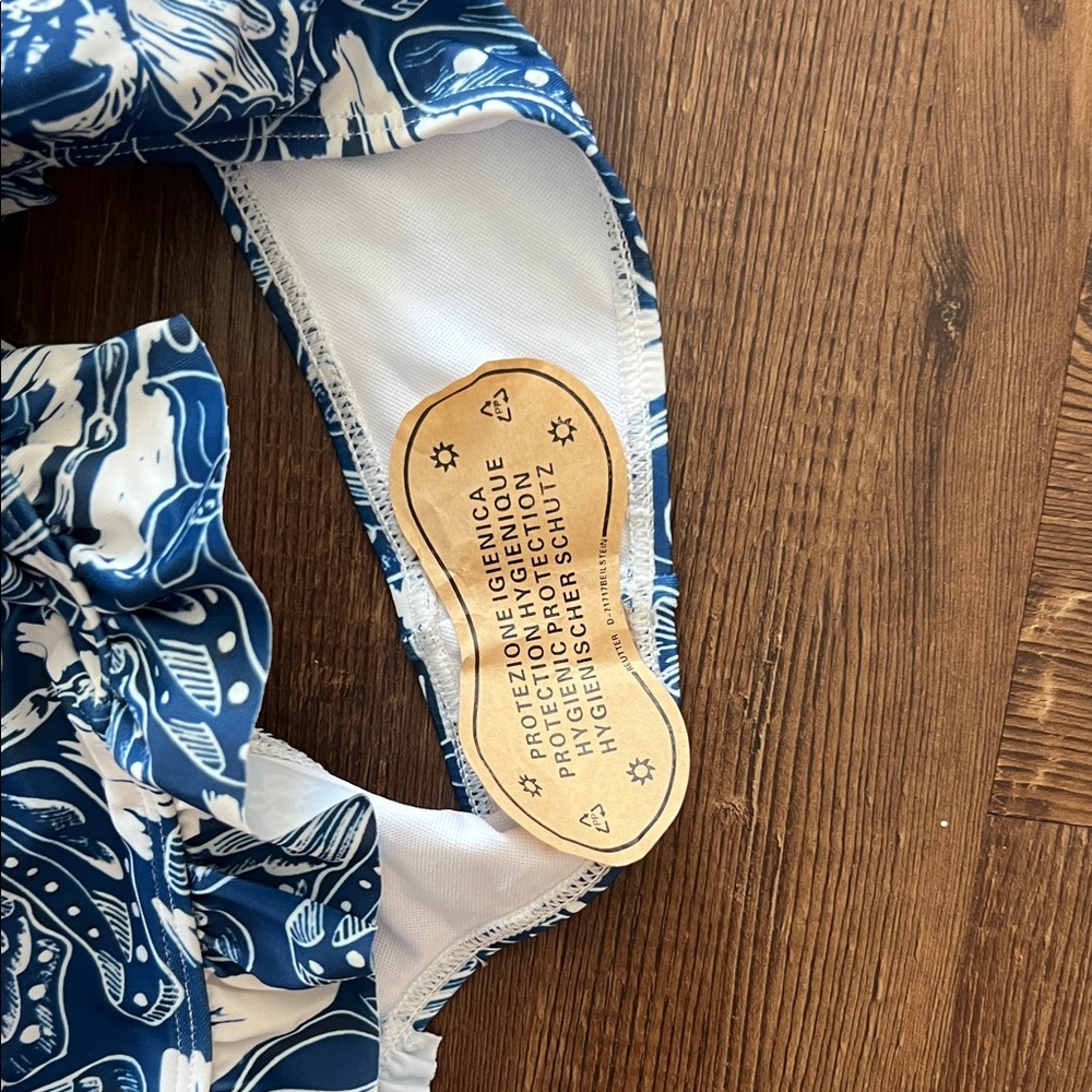 Commense Print Ruffle Bikini Set - Picture 6 of 6